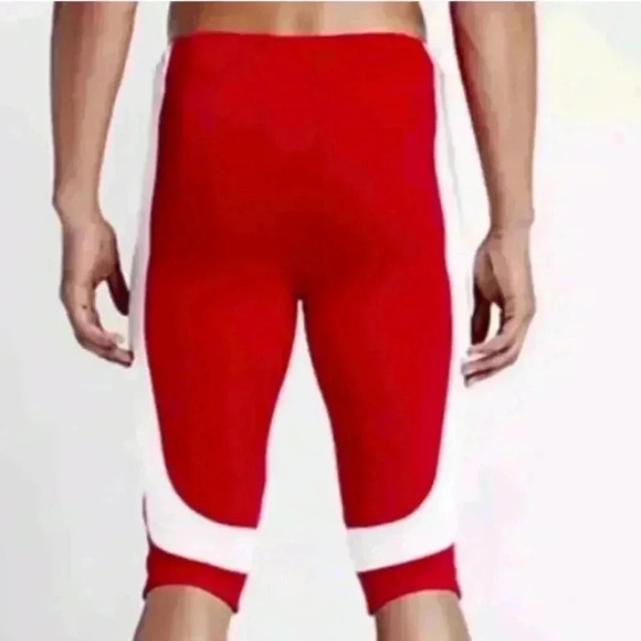 Nike Men's Open Field Football Pants Scarlet Red/ White #615745/658 NWT M or L - Picture 3 of 10
